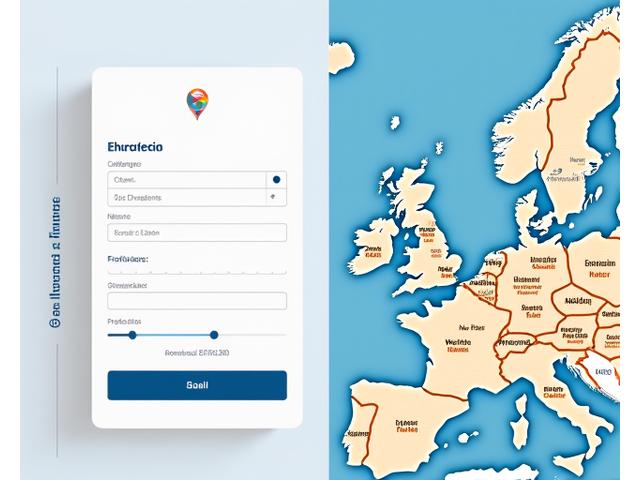 Interface interactive de planification d'itinéraire IA avec carte et formulaires