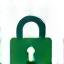 Icône de cadenas SSL sécurisé.